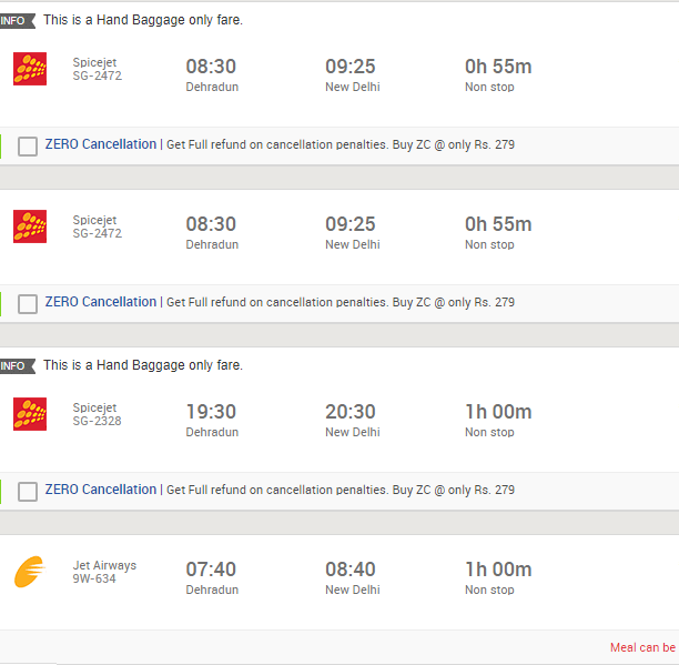 dehradun to delhi flights